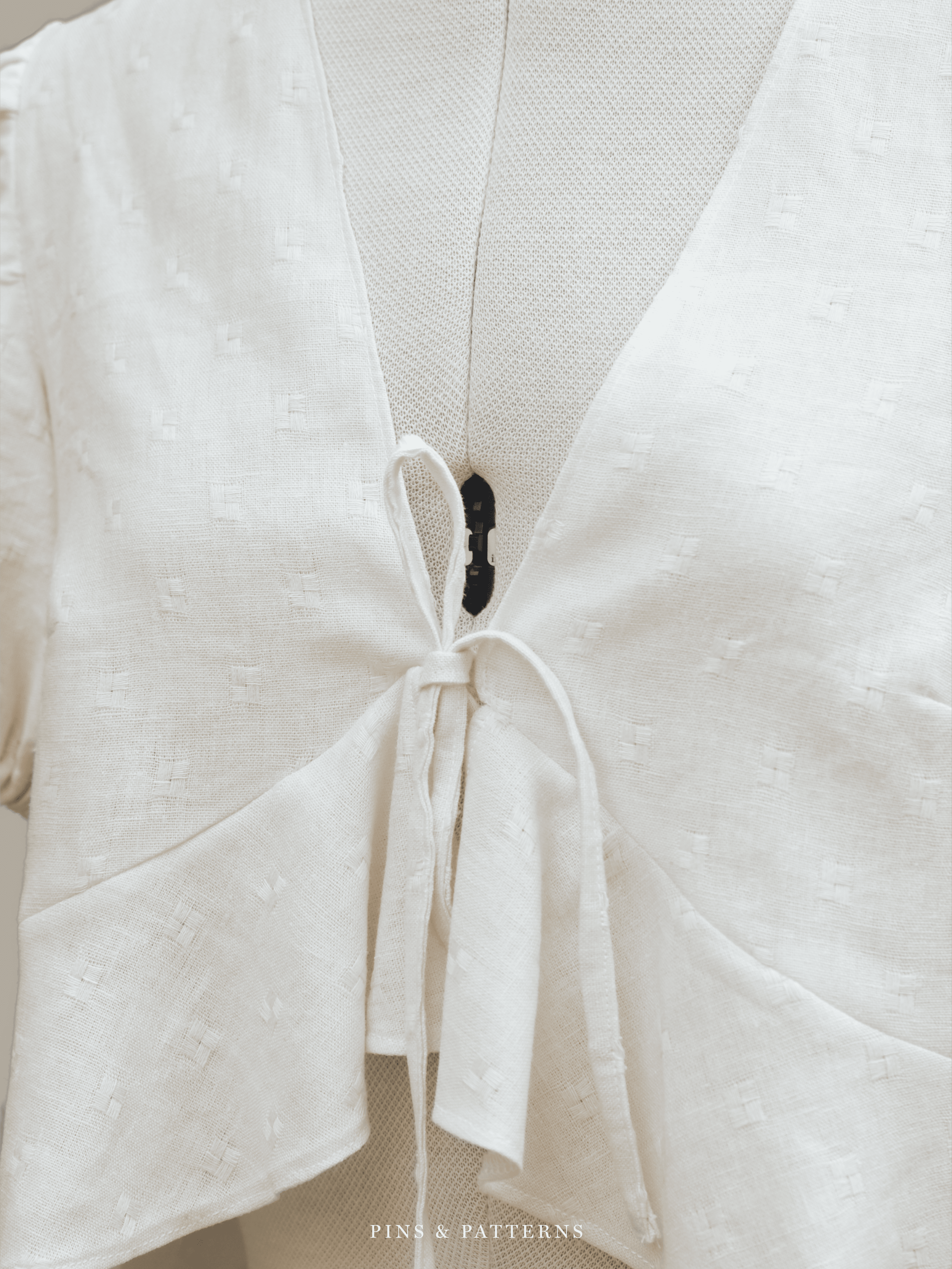 Bindebluse Detailansicht